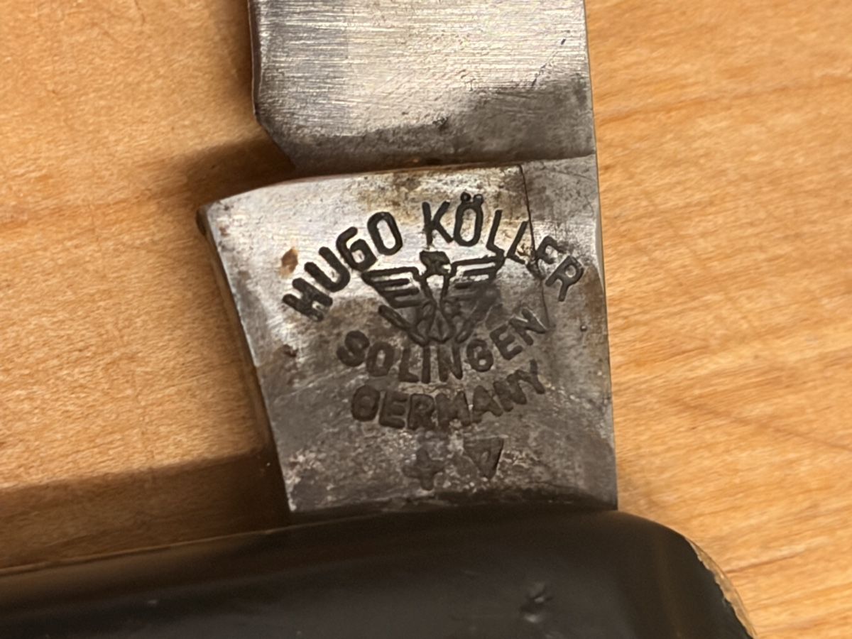 Solingen Taschenmesser: Altes Sackmesser Solingen – Gebraucht aus Wabern von Housi78 6
