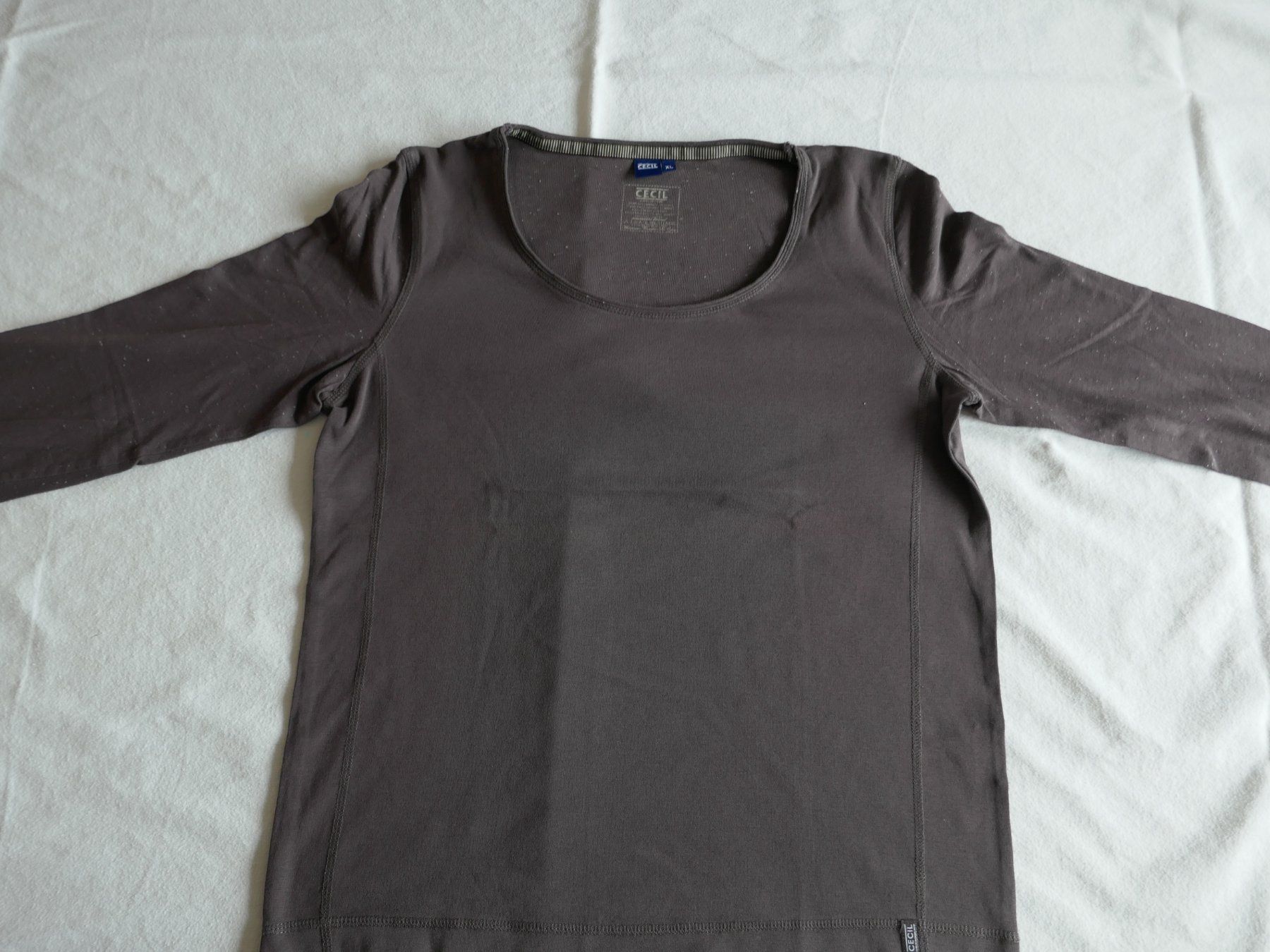 Cecil T-Shirts: NEU !  CECIL Langarmshirt   braun – Neu (gemäss Beschreibung) aus Volketswil von Cobra22 1
