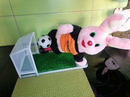 Duracell Hase Football Bunny mit original Karton