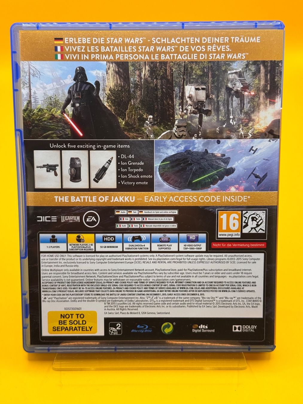 Sony Giochi: Star Wars Battlefront Deluxe Edition PS4 – Usato da Oberwil b. Zug venduto da silver2024 1