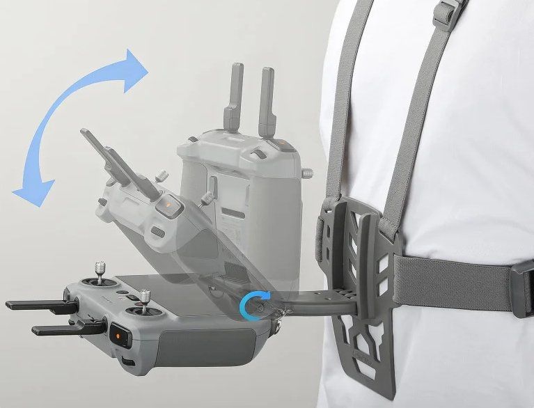 DJI Fernsteuerungen: Rückengurt für DJI RC1 RC2  - Sangle dorsale – Neu und originalverpackt aus Bussigny von SHOP-DRONE-UNIVERS 1