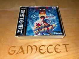 Street Fighter II Champion Edition HuCard Spiel PC Engine
