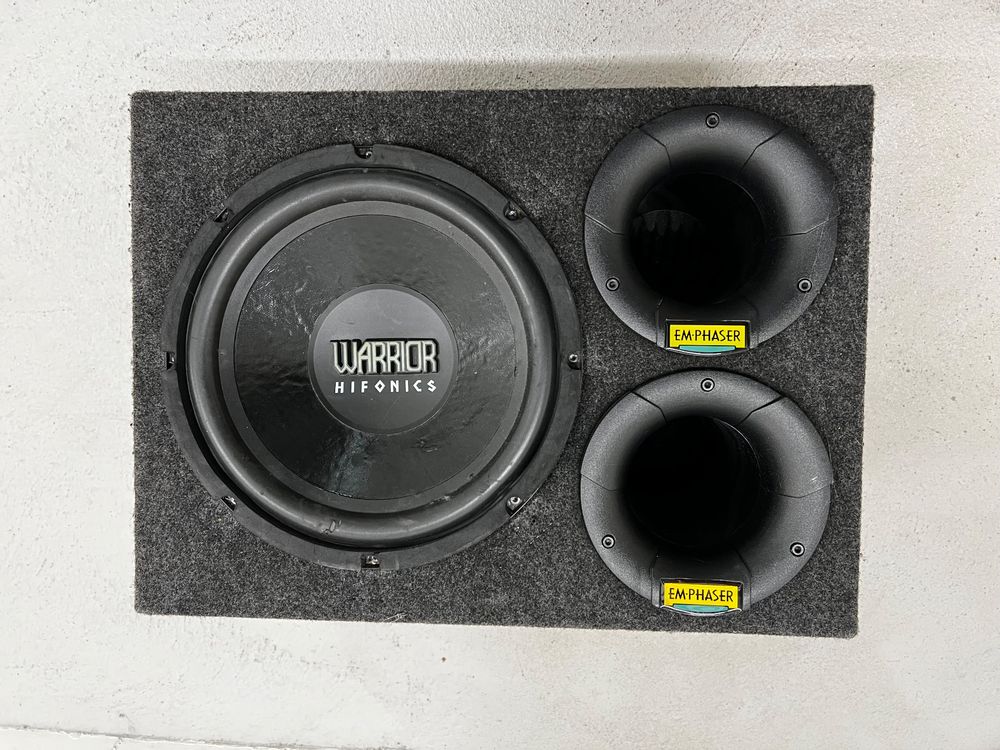 Subwoofer, Verstärker und Kondensator Kaufen auf Ricardo
