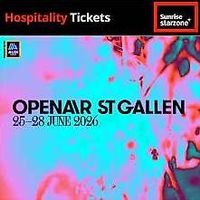 2x Openair St  Gallen Sunrise Starzone Freitag, Late Slot