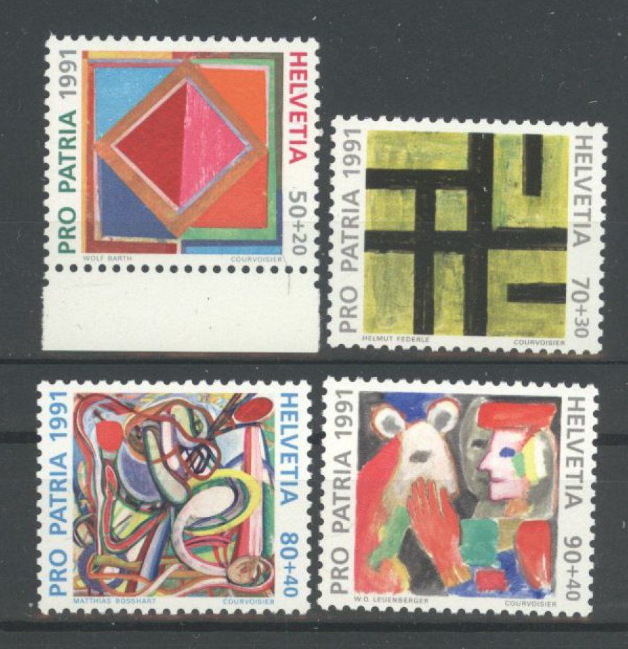 Tous les timbres: Pro Patria, 1991 ** – D'occasion à Willisau par Vollstempel