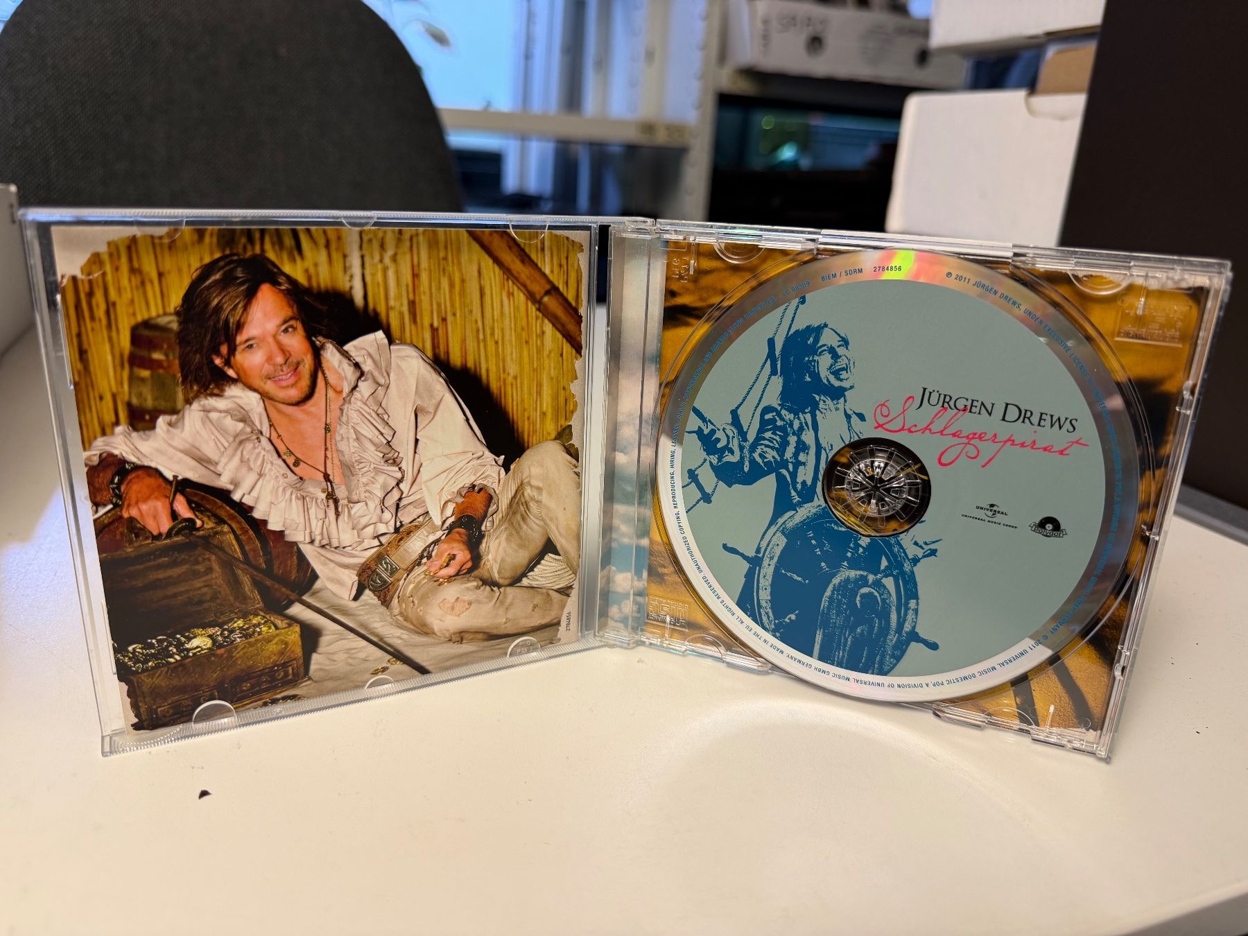 CD: Jürgen Drews - Schlagerpirat - HD23D – Usato da Küsnacht ZH venduto da Jazztilldawn 2