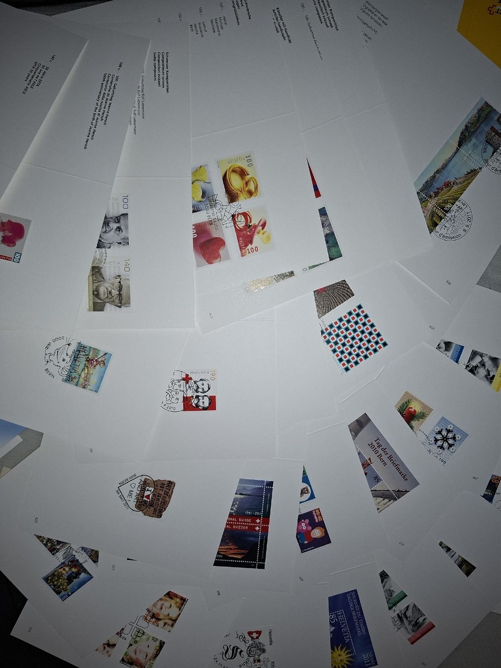 Tous les timbres: Schachtel Briefe / FDC / eca  – D'occasion à Balgach par SIMEON27 2