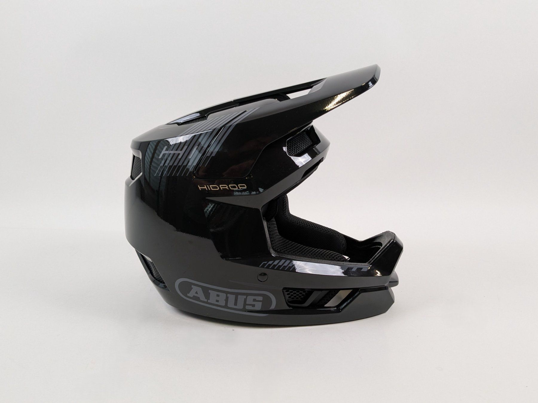 Abus Helme: ABUS HiDrop MTB-Helm shiny black  Gr. S – Neu (gemäss Beschreibung) aus Dintikon von Restwert_Dintikon 2