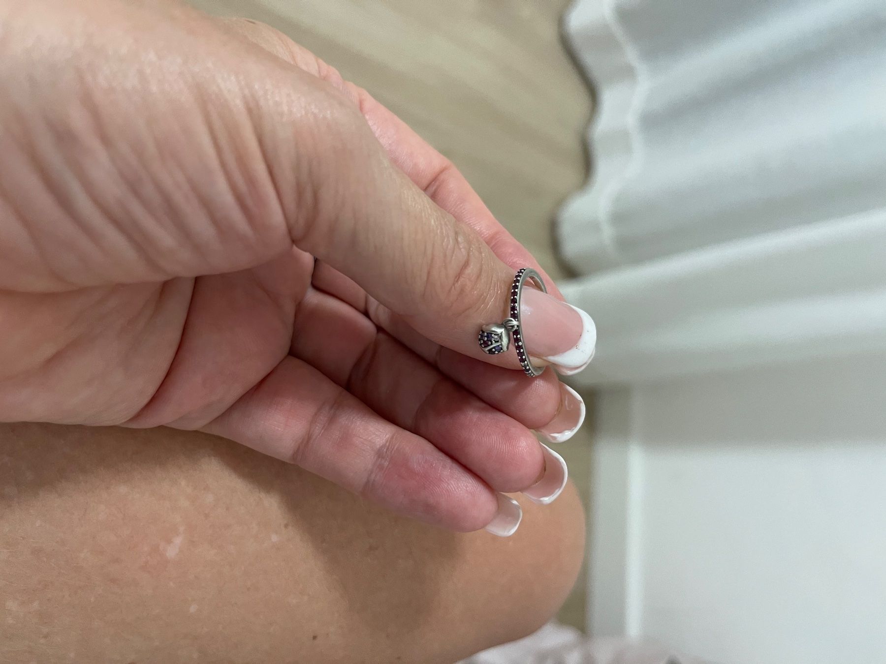 Ringe: Silberner Ring mit Wackelkugel – Gebraucht aus Gordevio von LanaZimm 6