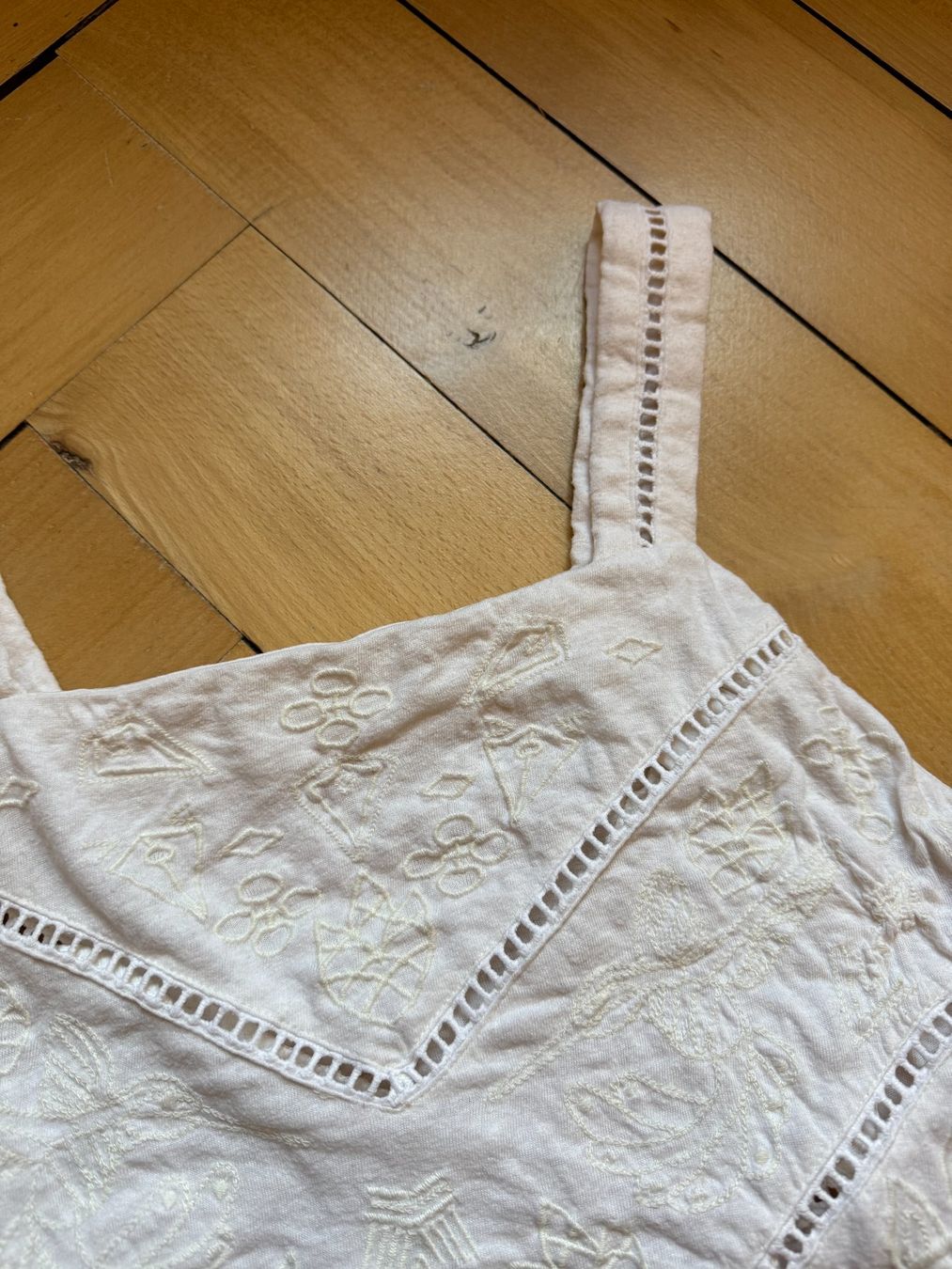 Superdry Top: SUPERDRY - Shabby Chic Top offweiss S – Usato da Zürich venduto da Diazaio 1