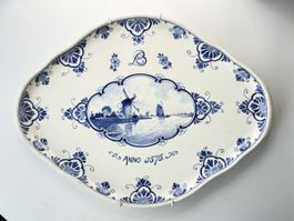 Platte DE PORCELEYNE FLES ROYAL DELFT 1909