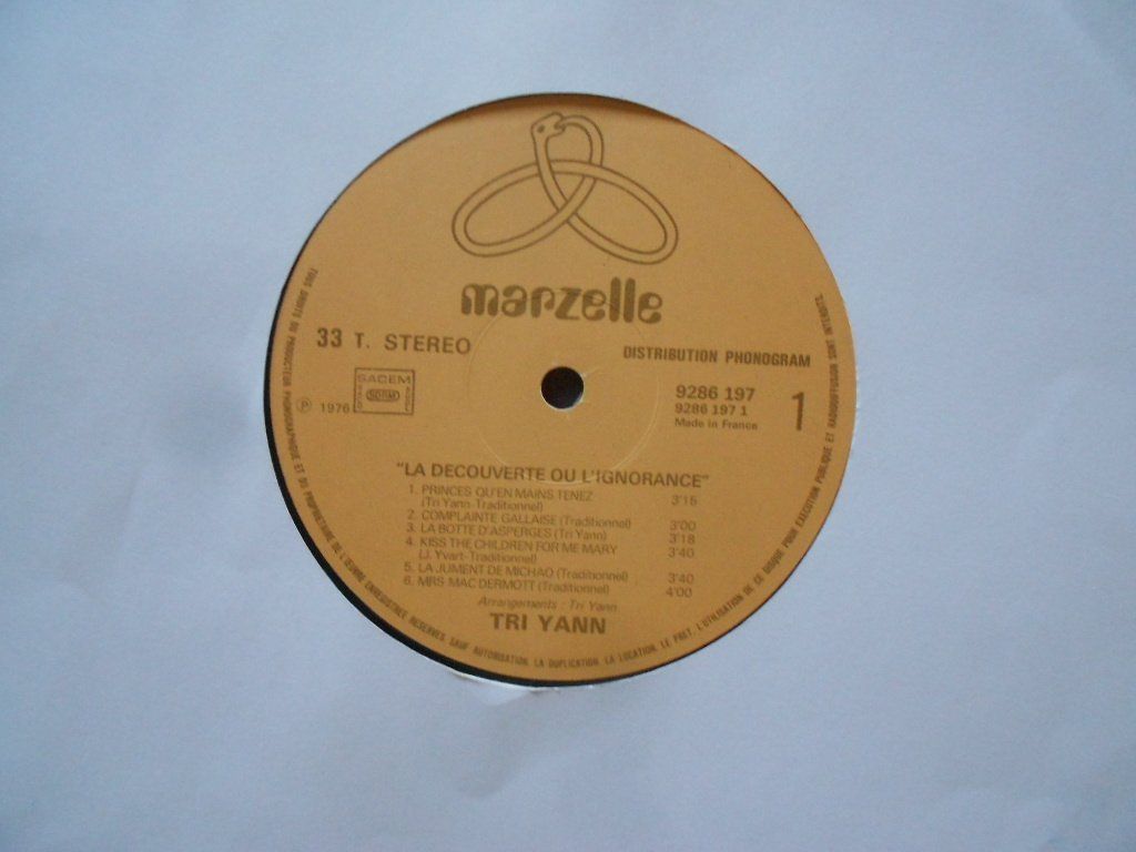 Schallplatten: TRI YANN  -  LA DECOUVERTE OU L' IGNORANCE – Gebraucht aus Bex von Giorgiob 3