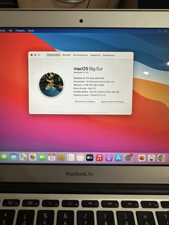Apple Notebook: MacBook Air, 512 GB – Usato da Bioggio venduto da dan_fr7p 2