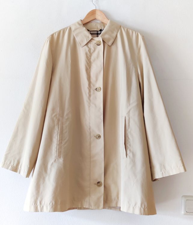 Burberry Giacche: BURBERRY Trenchcoat Mantel Parka Jacke Novacheck Gr.40 – Usato da Zürich venduto da Lotusherz