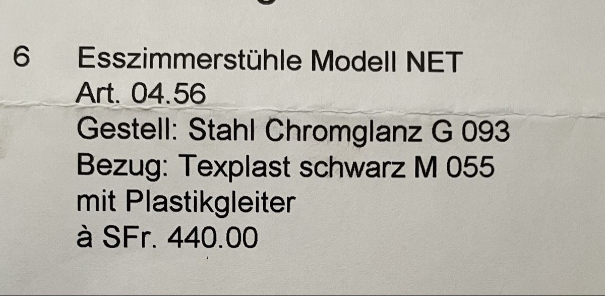 Stühle: Esszimmerstühle – Gebraucht aus Hausen AG von ste_8mvw 4