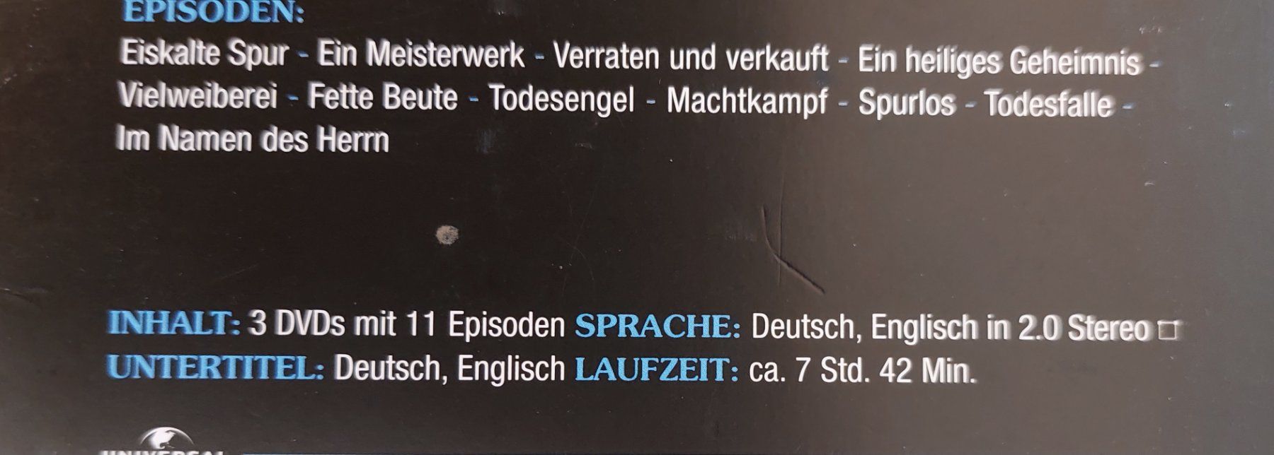 Tutti i DVDs: CRIMINAL INTENT - Staffel 1 – Usato da Mönchaltorf venduto da nomchat 1