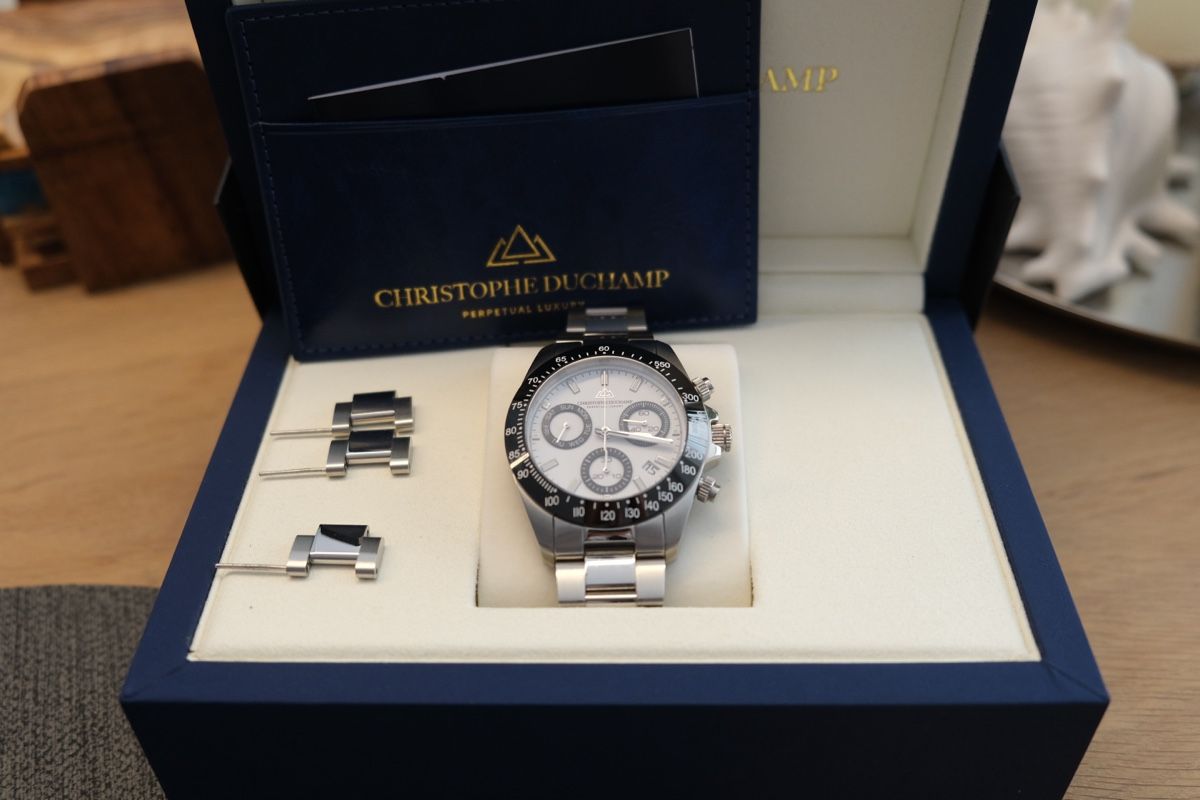 Uhren: Christophe Duchamp Grand Mont - Silver Dial / Black Bezel – Gebraucht aus Baar von crisbe1
