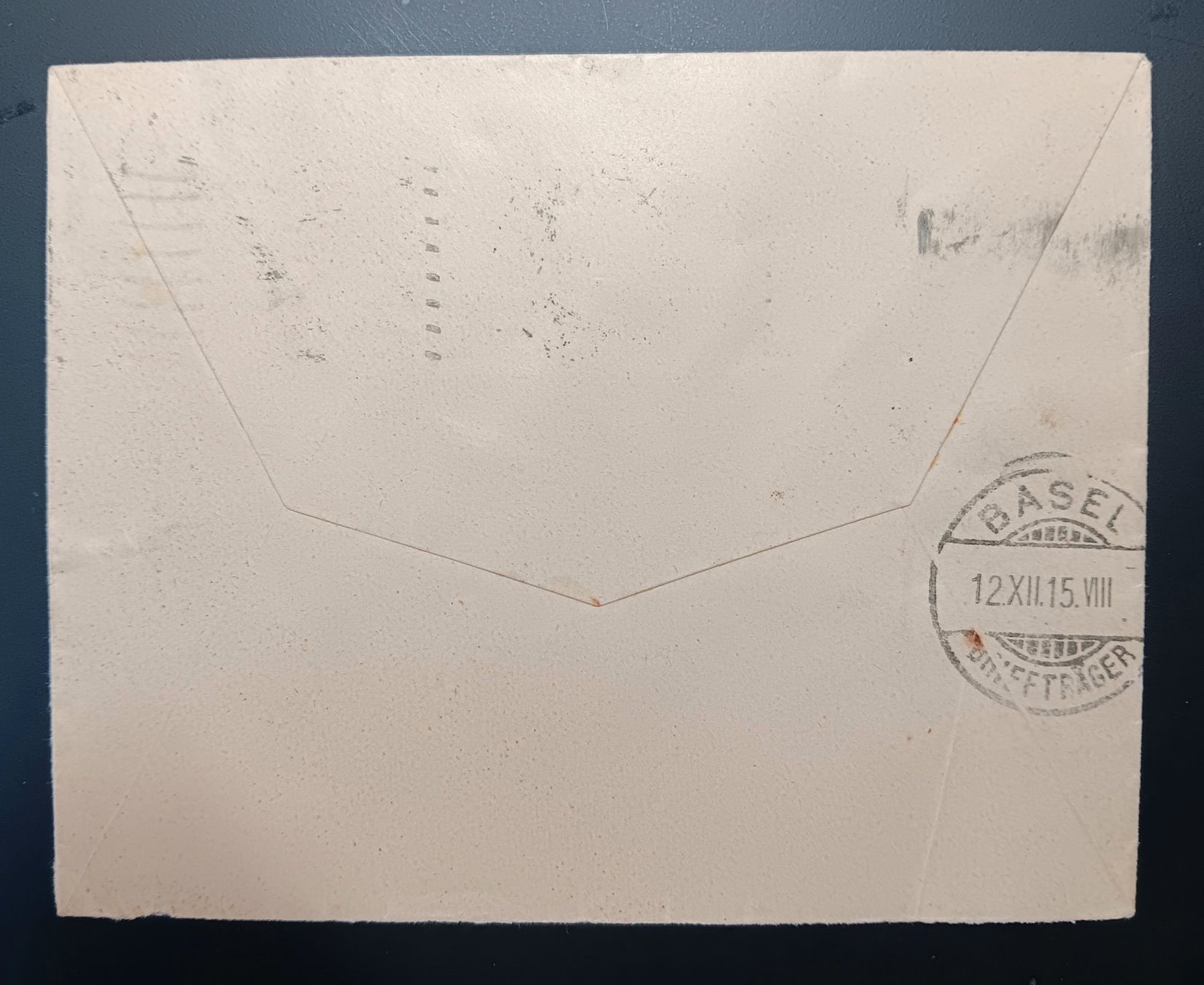 Alle Briefmarken: PRO JUVENTUTE BRIEF NACH BASEL 1915 – Gebraucht aus Holderbank AG von DINOS-PHILA 1