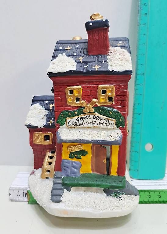 Tutte le decorazioni: Keramik Haus ca.16 cm. – Usato da Zürich venduto da aiman3333 4