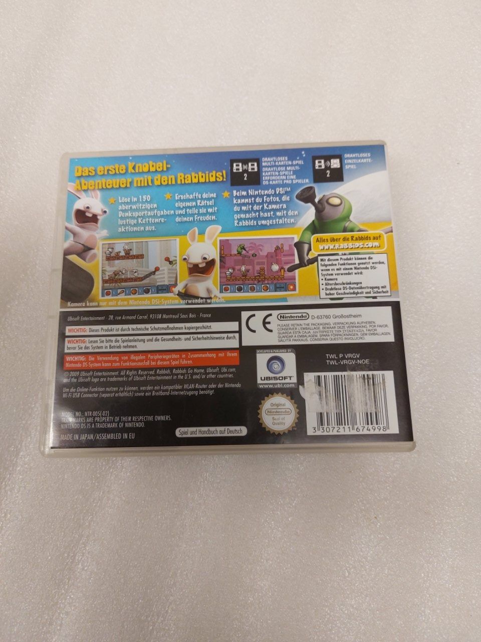 Nintendo Spiele: RABBIDS GO HOME - DS Nintendo – Gebraucht aus Pambio Noranco von Pol69 1