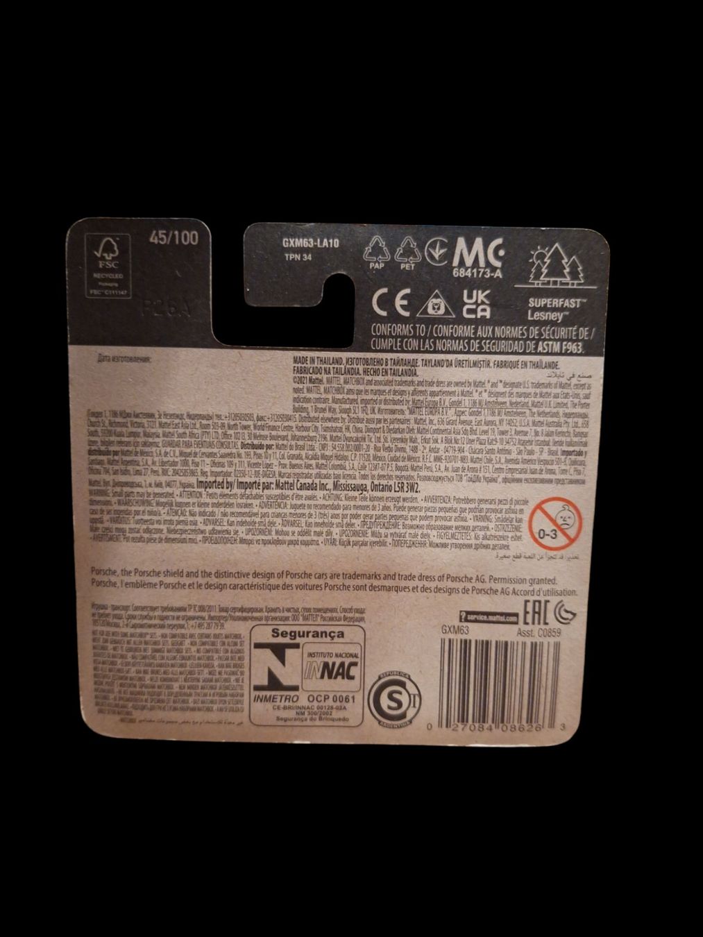 Matchbox Modellini d'auto: Matchbox 2021 71 Porsche 914 45/100 S – Nuovo e nell'imballaggio originale da Adlikon venduto da Mmartin0 1