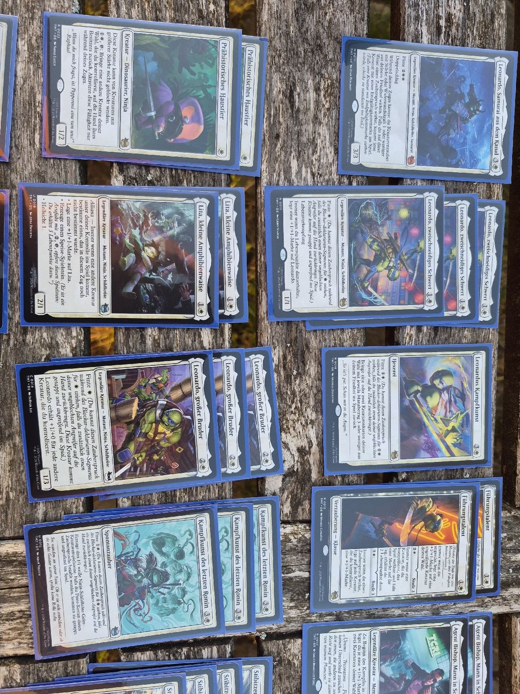 Magic The Gathering Carte collezionabili: MTG TMNT Leonardo Deck Deutsch NM + Gratis Pin – Usato da Savigny venduto da loi_7wxv 2
