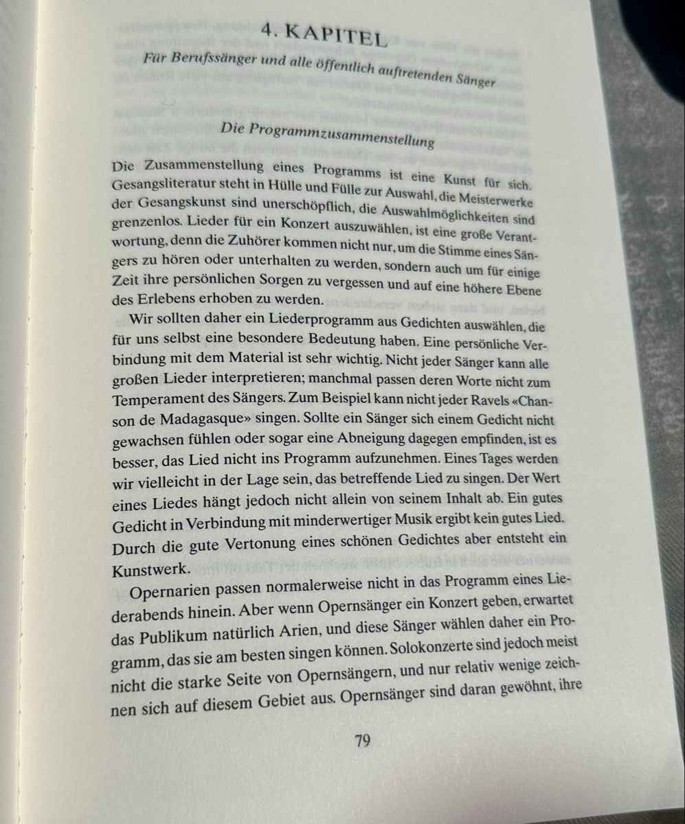 Libri: Gesang und der aetherische Ton - Gracia Ricardos Methode – Usato da Basel venduto da Cora3 5