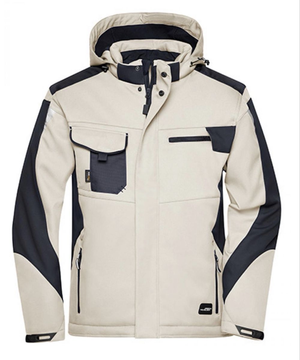 Vestes: James&Nicholson Softshelljacke, JN824, beige, Grösse M – Neuf avec emballage d'origine à Möhlin par oli_9f6q