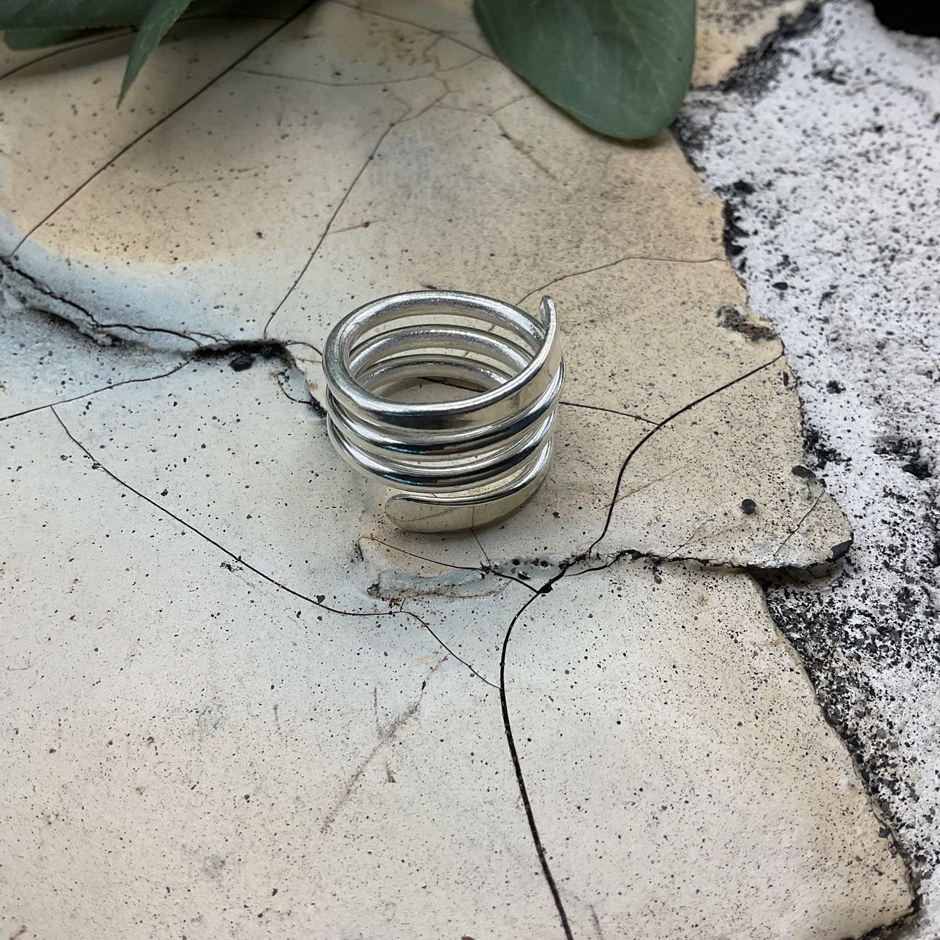 Ringe: Wickelring aus Sterlingsilber, Gr. 55.5 – Neu (gemäss Beschreibung) aus luzern von Alpendorf1 3