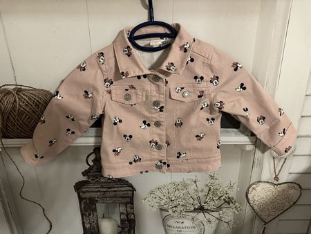 H&M Disney Kinder-Jeansjacke – Grösse 86
