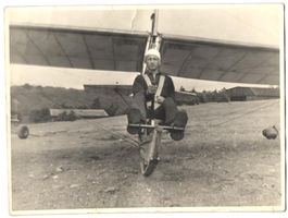 Fotografie Segelflug, Segelflieger kurz 