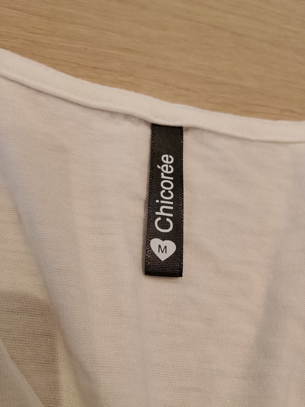 Top: Chicorée weisses Langarmshirt Grösse M, neu – Nuovo (secondo la descrizione) da Bellikon venduto da MellonCollieMitTwint 1