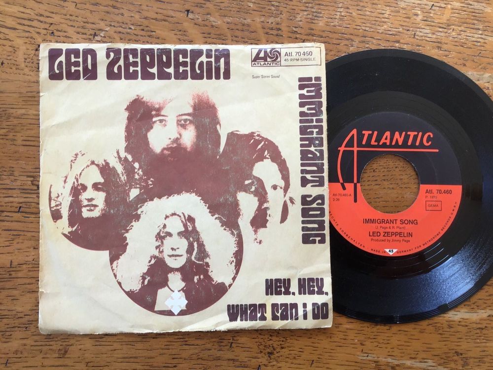 Rare 7’’ german SP Led Zeppelin | Kaufen auf Ricardo