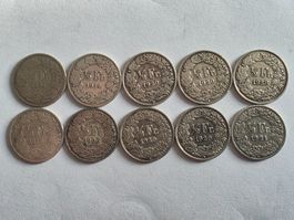 50 centimes 1879 - 1928