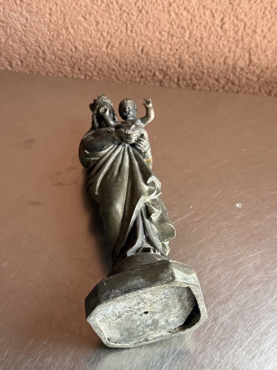 Sculture & Statue: Figur Skulptur Madonna mit Kind Bronze – Usato da Deitingen venduto da Himhip 1