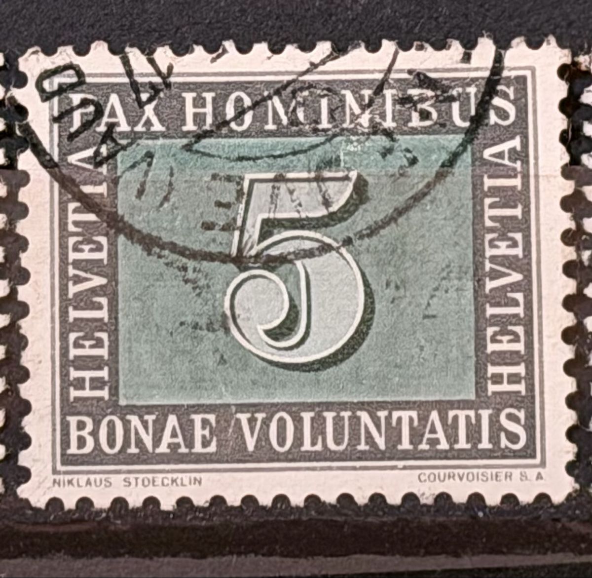 Alle Briefmarken: Timbres PAX - Suisse  – Gebraucht aus Petit-Lancy von Solcarm 2