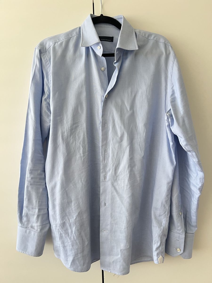 Camicie: Herren Hemd hellblau, Grösse 40 – Nuovo (secondo la descrizione) da Zürich venduto da anna_ri