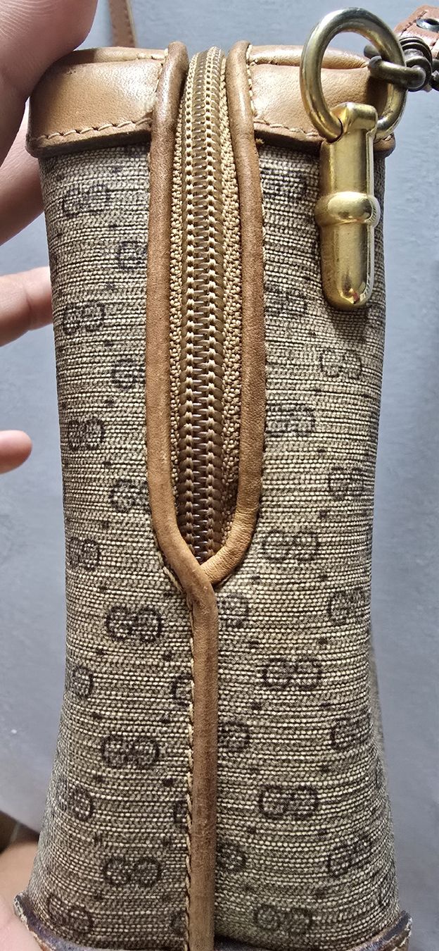 Gucci Borse da donna: Gucci Tasche braun Canvas Leder  – Usato da Oberglatt ZH venduto da ros_w89m 2
