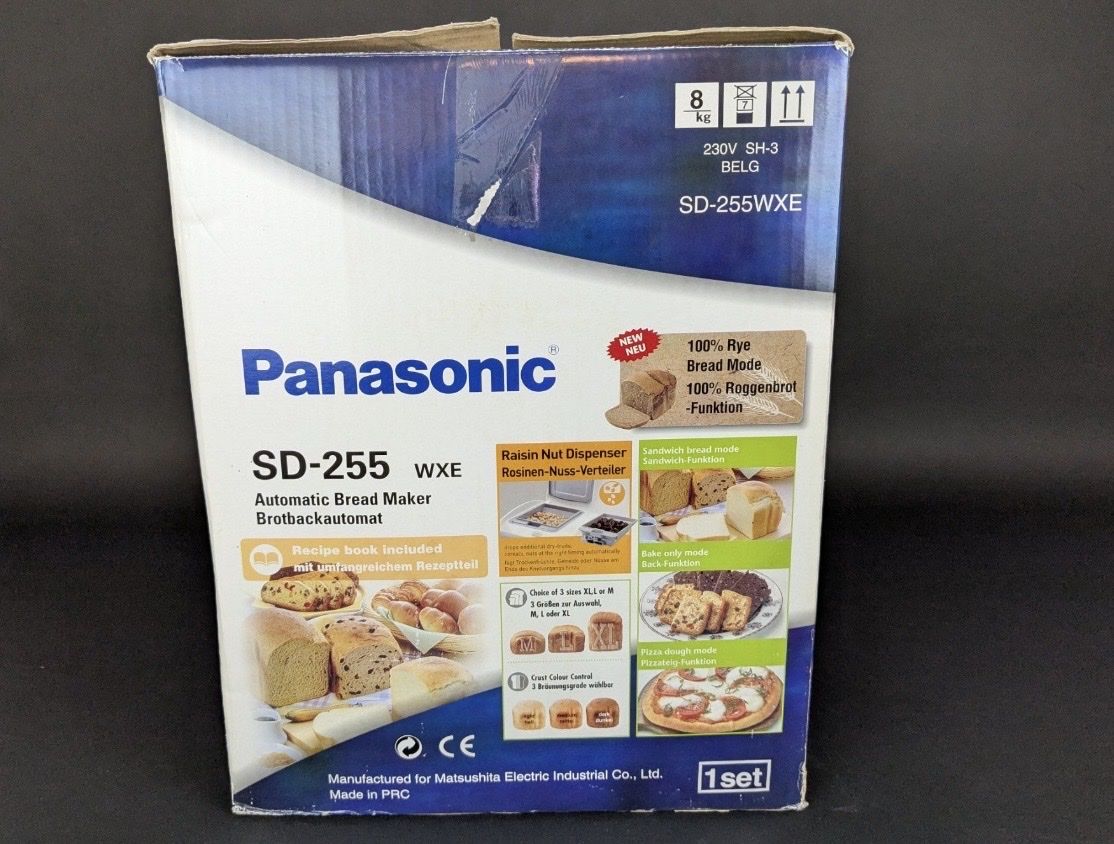 Küchengeräte: Panasonic Brotbackautomat SD-255WXE – Gebraucht aus Niederwangen BE von fghjijb89 4
