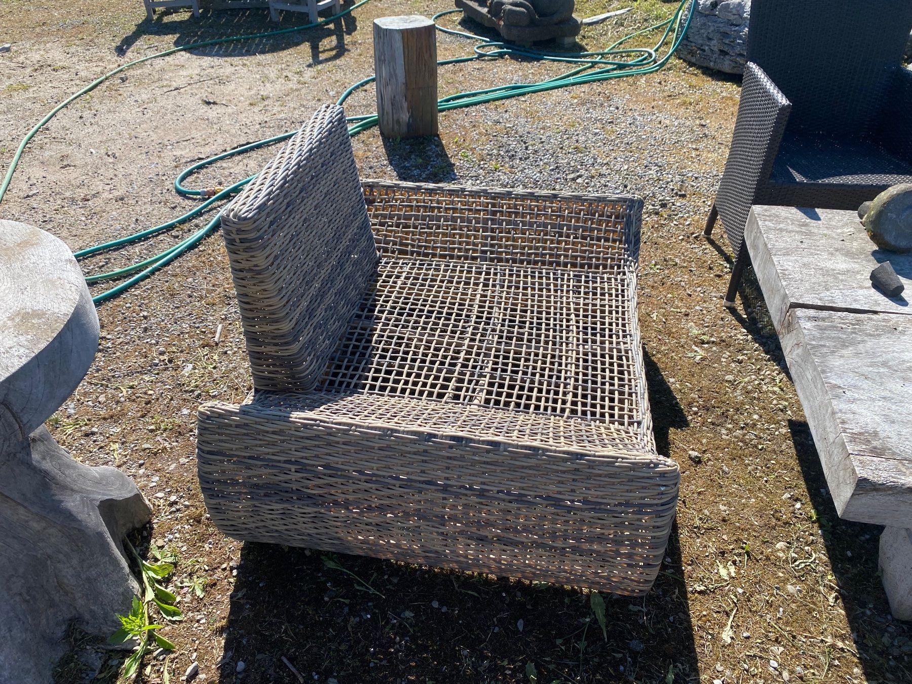 Divani: Gartenlounge Sofa Sessel Gartenmöbel – Usato da Ballwil venduto da ClassicGallery 5
