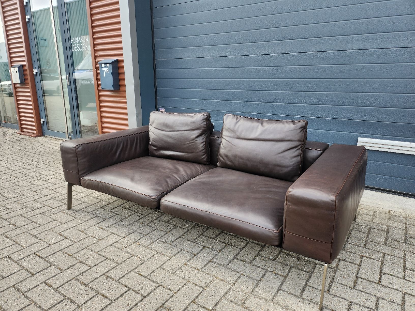 Flexform Divani: Flexform-Lifesteel 2-Sitzer-Sofa by Antonio Citterio – Usato da Gelderland venduto da HermsenDesign