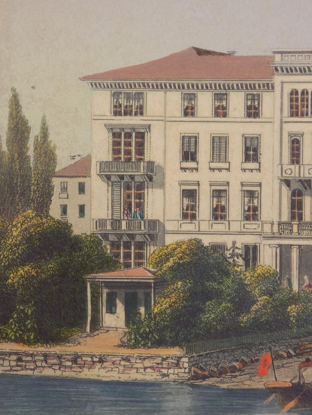 Incisioni: Hotel Baur am See Zürich – Usato da Risch venduto da Rischli15 4