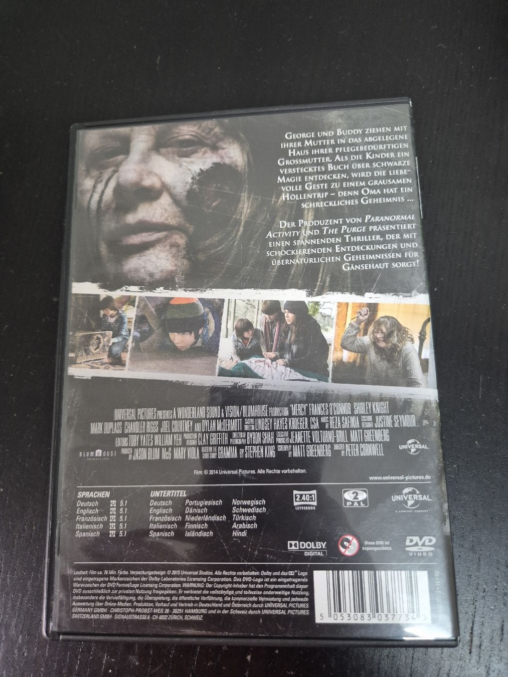 Tutti i DVDs: Mercy DVD - Horrorfilm – Usato da Wald ZH venduto da _Hotarubi_ 1