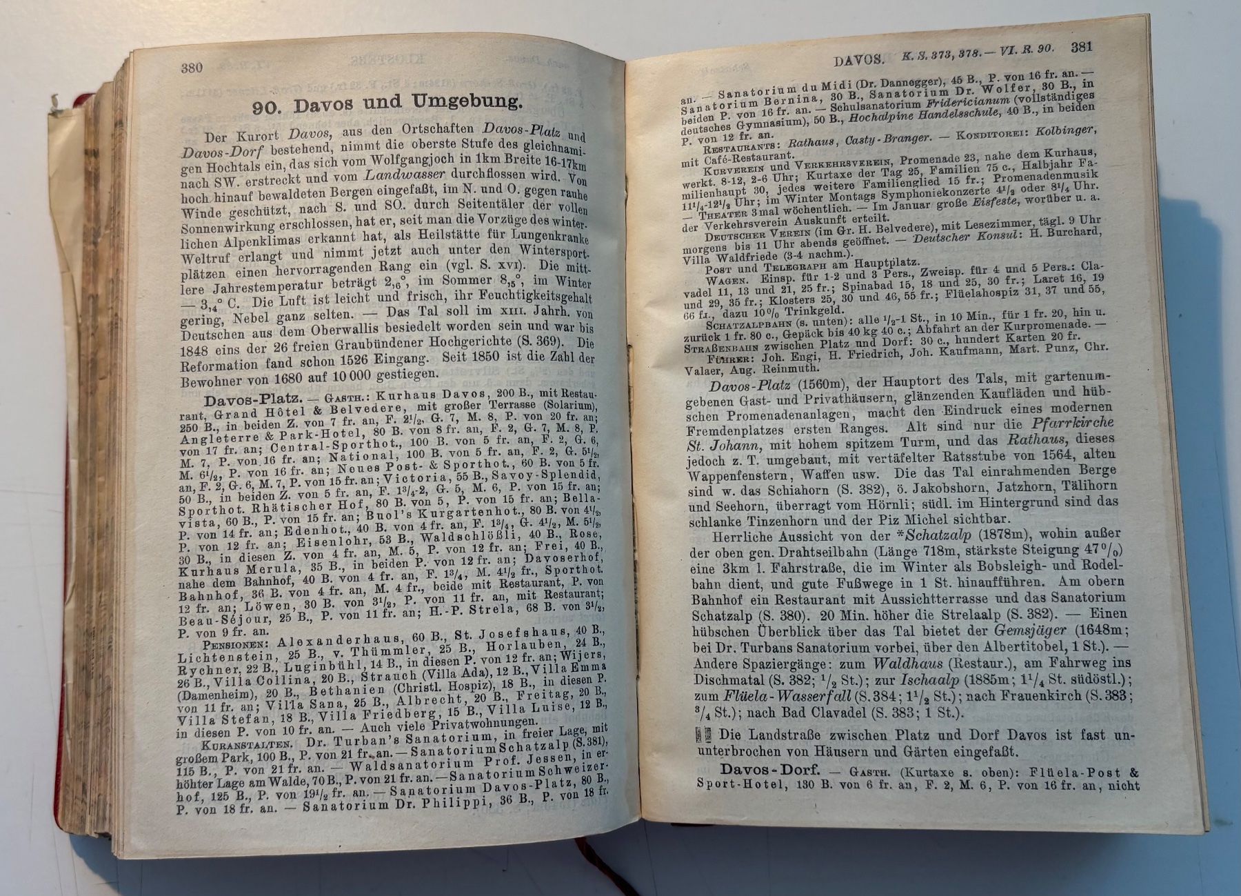 Libri: Guide Baedekers Schweiz - Edition de 1920 – Usato da Neuchâtel venduto da gefdeneuch 9