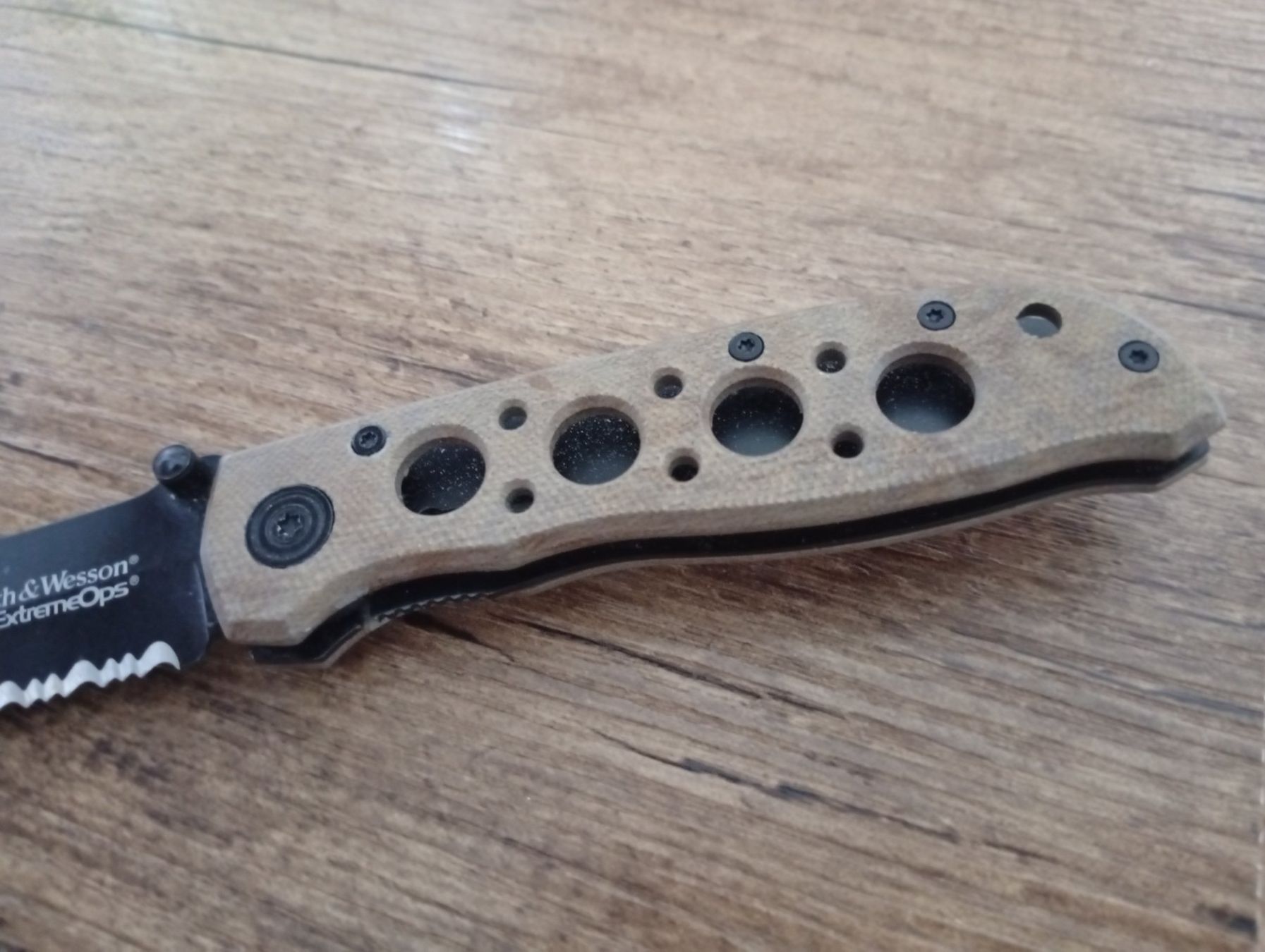 Coltelli tascabile: Extrem Ops Tanto Desert Taschenmesser Klappmesser Sackmesser – Usato da Winterthur venduto da Rogue01 6