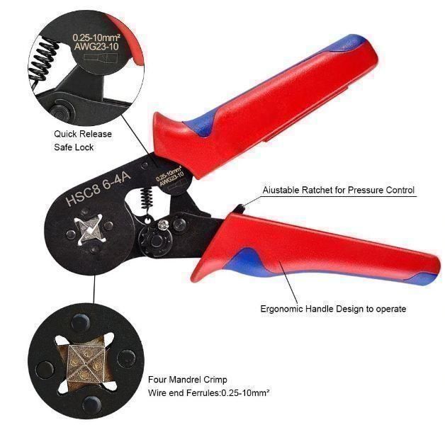 Tutti gli attrezzi: GTBL Crimper Plier Set 0.25-10mm2 Self – Nuovo e nell'imballaggio originale da Unterägeri venduto da RmOnline 3