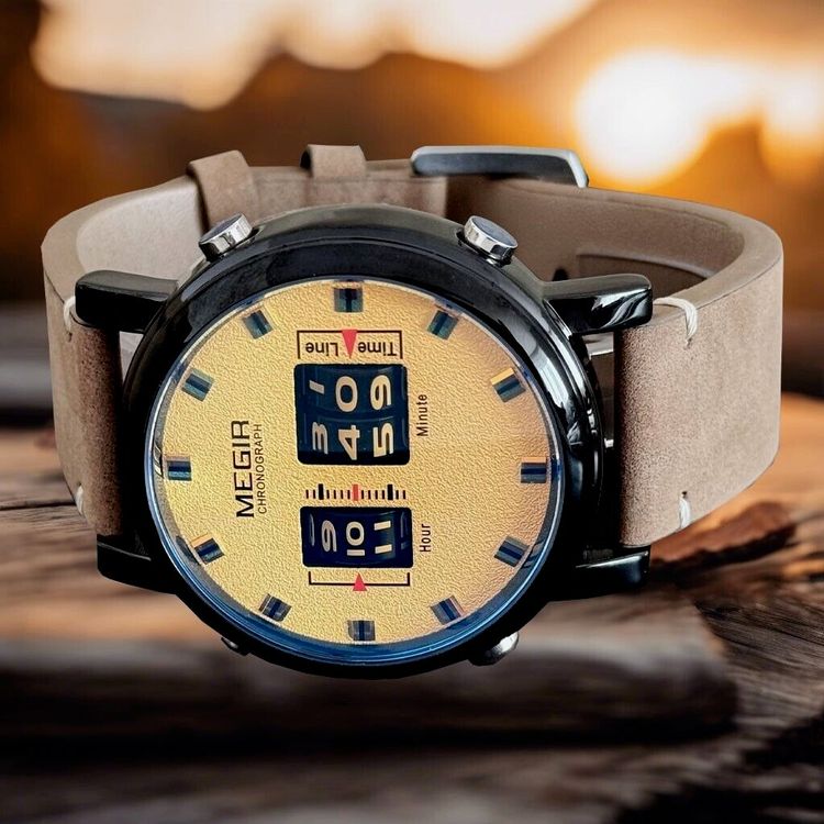 Spannende Retro Armbanduhr Herren Fotos