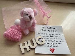 Kleiner Glücksbringer, Sorgenbärchen, "My little worry Bear"