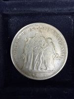 5 Francs Frankreich 1875 Silber Münze guter Zustand