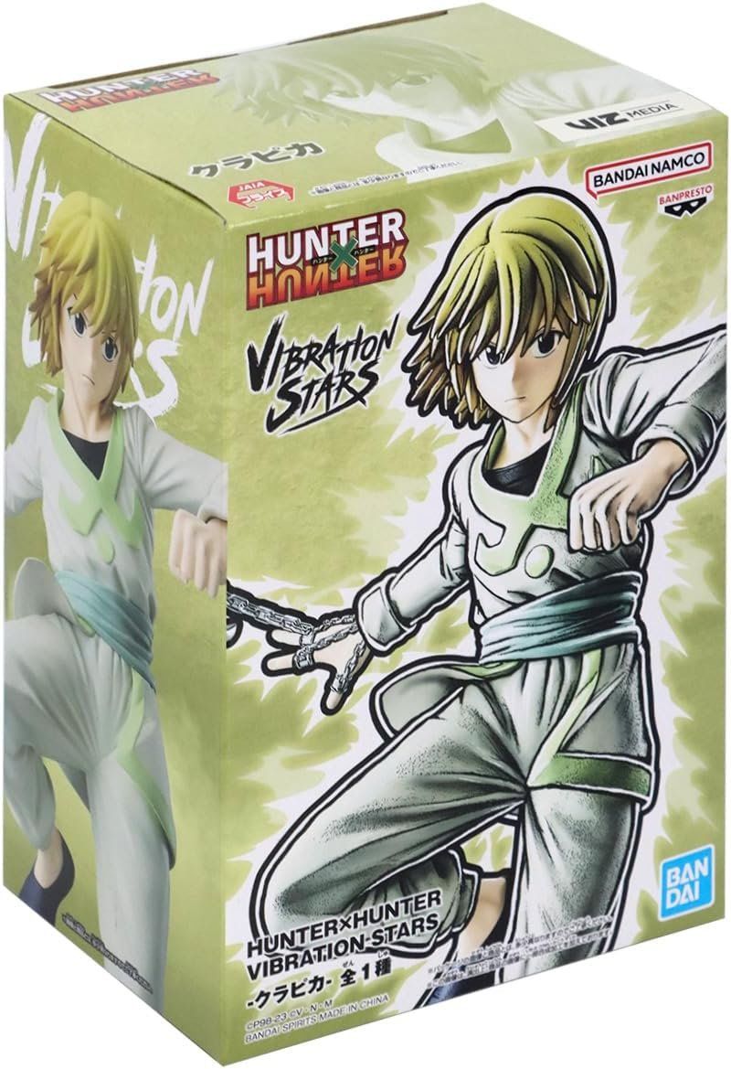 Bandai Figuren: HUNTER X HUNTER - Vibration Stars - Kurapika 11cm – Neu und originalverpackt aus St-Imier von ATTAKSHOP